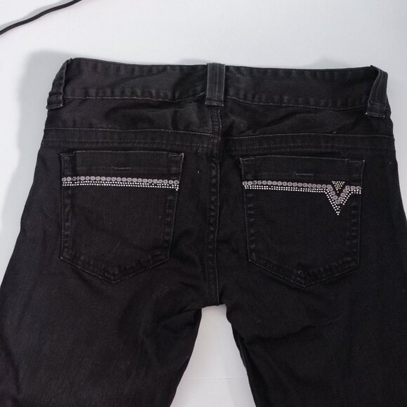 Guess Jeans Daredevil skinny leg stretch black women's size 26 - Picture 4 of 10